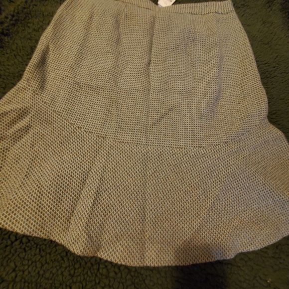 NWT ANN TAYLOR LOFT PETITES WOOL BLEND A LINE SKIRT - Picture 4 of 9